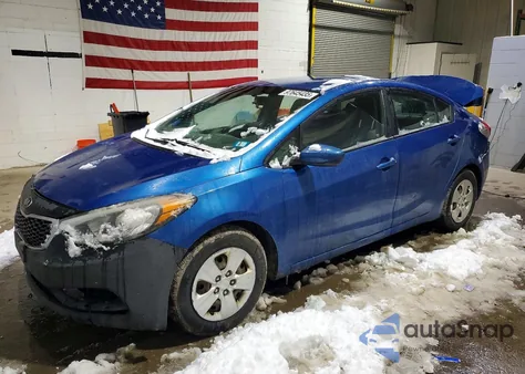 2014 Kia Forte Lx z USA, uszkodzony, nr VIN KNAFK4A65E5056330